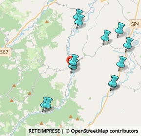 Mappa Piazza S. Antonio, 47016 Predappio FC, Italia (4.57917)