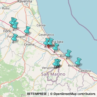 Mappa 47030 San Mauro Pascoli FC, Italia (17.60769)