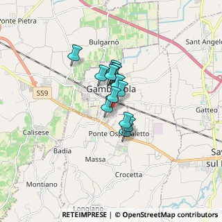 Mappa Via Sabotino, 47035 Gambettola FC, Italia (0.97429)