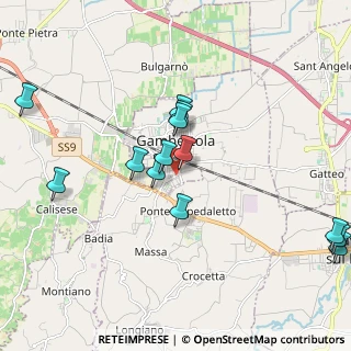 Mappa Via Sabotino, 47035 Gambettola FC, Italia (2.10462)