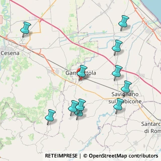 Mappa Via Sabotino, 47035 Gambettola FC, Italia (4.71)