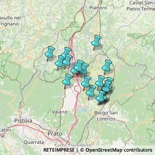 Mappa Viadotto Gambellato, 50031 Barberino di Mugello FI, Italia (10.853)