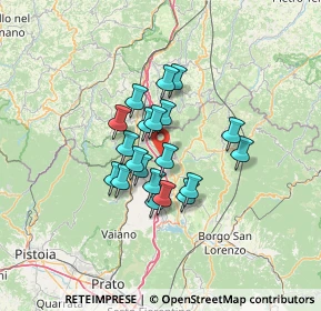 Mappa Viadotto Gambellato, 50031 Barberino di Mugello FI, Italia (9.678)