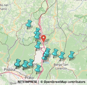 Mappa Viadotto Gambellato, 50031 Barberino di Mugello FI, Italia (17.47938)
