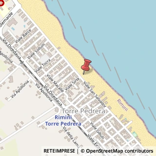 Mappa Viale San Salvador, 97, 47922 Rimini, Rimini (Emilia Romagna)