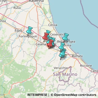 Mappa Via Case Missiroli, 47020 Longiano FC, Italia (7.04)