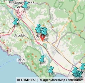 Mappa Via di Ponte, 19038 Sarzana SP, Italia (6.2315)