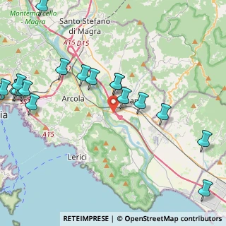 Mappa Via Battifollo, 19038 Sarzana SP, Italia (5.62444)
