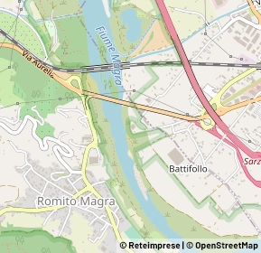 Mappa Via Battifollo, 19021 Sarzana SP, Italia (0.41538)