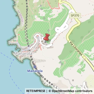 Mappa Via dei molini, 19010 Riomaggiore, La Spezia (Liguria)