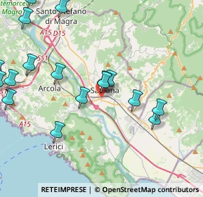 Mappa Via del Murello, 19038 Sarzana SP, Italia (5.6615)