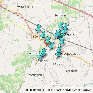 Mappa Via Case Missiroli, 47020 Budrio FC, Italia (1.27176)