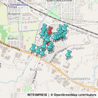 Mappa Via Don Luigi Sturzo, 47035 Gambettola FC, Italia (0.274)