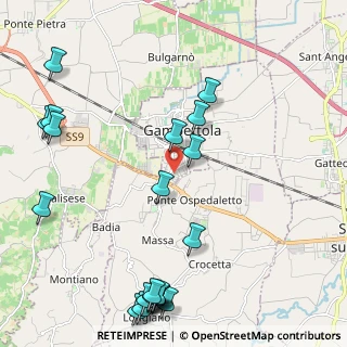 Mappa Via Don Luigi Sturzo, 47035 Gambettola FC, Italia (2.8895)