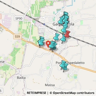 Mappa Via Emilia Levante, 47035 Gambettola FC, Italia (0.867)