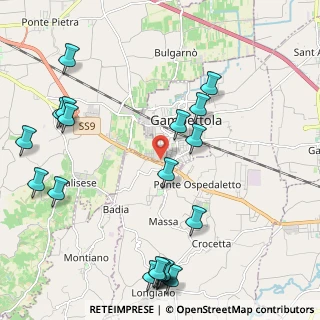 Mappa Via Emilia Levante, 47035 Gambettola FC, Italia (2.7945)