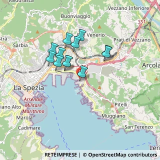 Mappa Via Lerici, 19126 La Spezia SP, Italia (1.46)