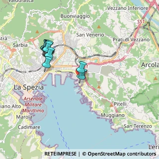 Mappa Via Lerici, 19126 La Spezia SP, Italia (1.94538)