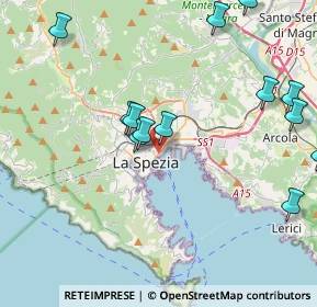 Mappa Largo Michele Fiorillo, 19124 La Spezia SP, Italia (4.79462)