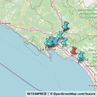 Mappa Largo Michele Fiorillo, 19124 La Spezia SP, Italia (11.03923)