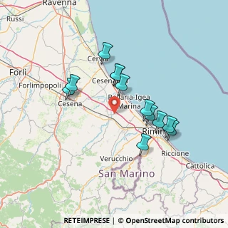 Mappa Via g. Matteotti, 47030 San Mauro Pascoli FC, Italia (12.80417)