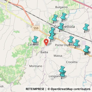 Mappa Via Giardini, 47020 Longiano FC, Italia (2.4)