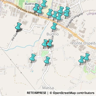 Mappa Via Aldo Moro, 47020 Longiano FC, Italia (0.663)
