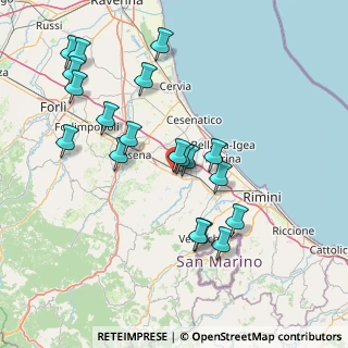 Mappa Via Emilia, 47020 Longiano FC, Italia (15.91579)