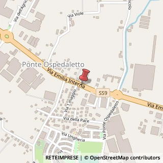 Mappa Via Emilia, 2427, 47020 Longiano, Forlì-Cesena (Emilia Romagna)