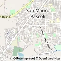 Karta San Mauro Pascoli