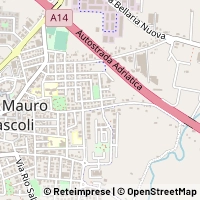Map San Mauro Pascoli