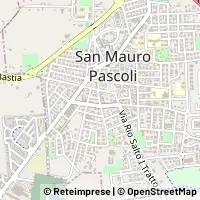 Map San Mauro Pascoli