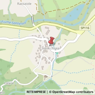 Mappa Via Cornacchiaia, 293, 50033 Cornacchiaia FI, Italia, 50033 Firenzuola, Firenze (Toscana)