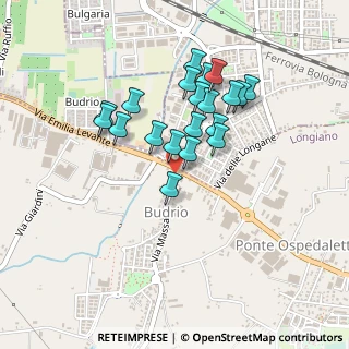 Mappa Via Emilia, 47035 Gambettola FC, Italia (0.3845)