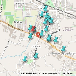 Mappa Via Emilia, 47035 Gambettola FC, Italia (0.4615)