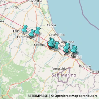 Mappa Via Emilia, 47035 Gambettola FC, Italia (9.67769)
