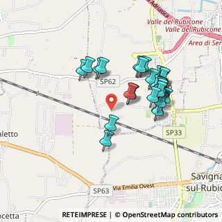 Mappa Via Roncadello, 47043 Gatteo FC, Italia (0.82963)