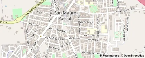 Mappa San Mauro Pascoli