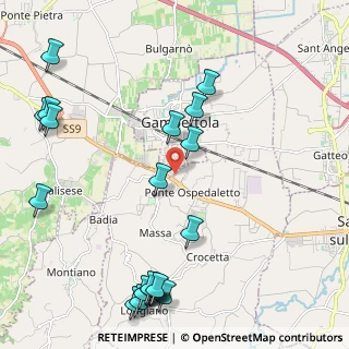 Mappa Via Giuseppe di Vittorio, 47035 Gambettola FC, Italia (2.8415)