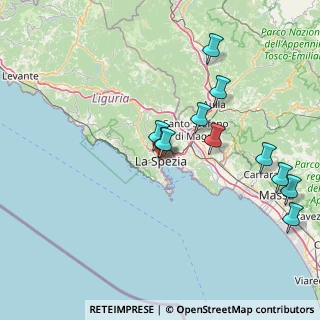 Mappa Via Calatafimi, 19121 La Spezia SP, Italia (15.73)