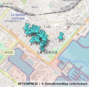 Mappa Via del Poggio, 19121 La Spezia SP, Italia (0.2365)