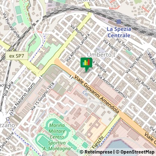 Mappa Viale Giovanni Amendola, 220, 19122 La Spezia, La Spezia (Liguria)