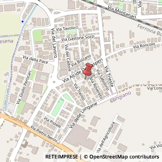 Mappa Via Merano, 11, 47035 Gambettola, Forlì-Cesena (Emilia Romagna)