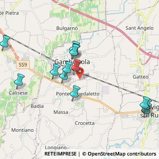 Mappa Via Vicinale delle, 47035 Gambettola FC, Italia (2.21615)