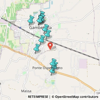Mappa Via Vicinale delle, 47035 Gambettola FC, Italia (0.98923)