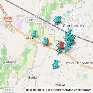 Mappa Via Emilia Levante, 47020 Longiano FC, Italia (0.914)