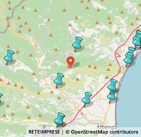 Mappa SP 44, 17020 Balestrino SV (6.33667)