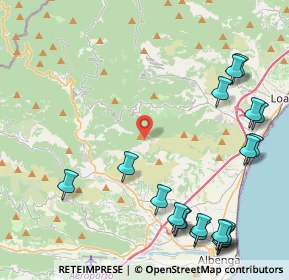 Mappa SP 44, 17020 Balestrino SV (5.8995)