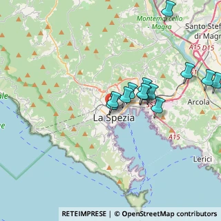 Mappa Via Cernaia, 19121 La Spezia SP, Italia (3.63538)