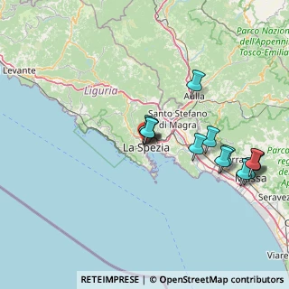 Mappa Via Cernaia, 19121 La Spezia SP, Italia (15.48571)